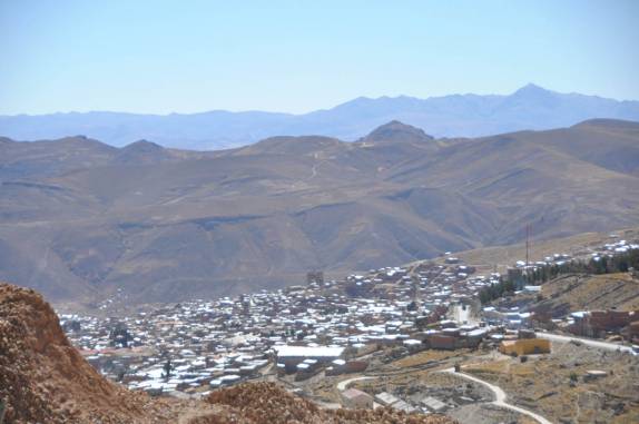 Potosí - Bolívia, vista do Cerro Rico